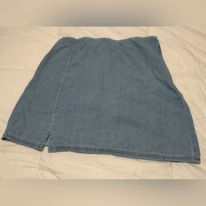 American Eagle Chambray Mini Skirt-NWOT